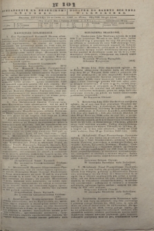 Pribavlenìe k˝ Vilenskomu Věstniku = Dodatek do gazety Kuryera Wileńskiego. 1843, N 101 (16 lipca)