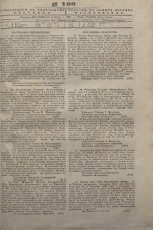 Pribavlenìi k˝ Vilenskomu Věstniku = Dodatek do gazety Kuryera Wileńskiego. 1843, N 106 (30 lipca)