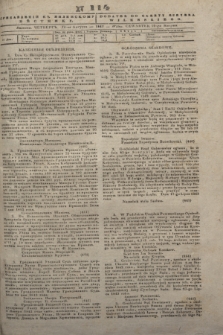 Pribavlenìi k˝ Vilenskomu Věstniku = Dodatek do gazety Kuryera Wileńskiego. 1843, N 114 (19 sierpnia)