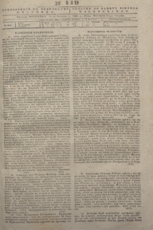 Pribavlenìj k˝ Vilenskomu Věstniku = Dodatek do gazety Kuryera Wileńskiego. 1843, N 119 (31 sierpnia)