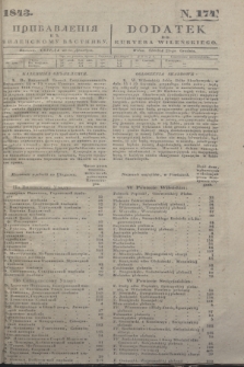 Pribavlenìâ k˝ Vilenskomu Věstniku = Dodatek do Kuryera Wileńskiego. 1843, N. 174 (29 grudnia)