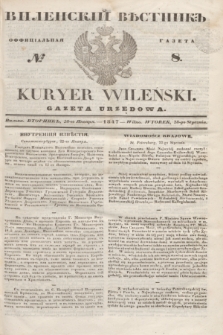 Vilenskìj Věstnik'' : officìal'naâ gazeta = Kuryer Wileński : gazeta urzędowa. 1847, № 8 (28 stycznia)