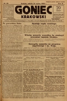 Goniec Krakowski. 1926, nr 65