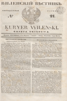 Vilenskìj Věstnik'' : officìal'naâ gazeta = Kuryer Wileński : gazeta urzędowa. 1847, № 21 (14 marca)