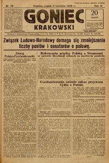 Goniec Krakowski. 1926, nr 76