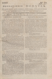 Pribavlenìâ k˝ Vilenskomu Věstniku = Dodatek do Kuryera Wileńskiego. 1848, № 20 (4 marca)