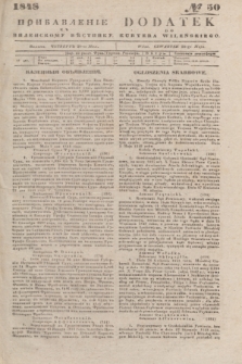 Pribavlenìe k˝ Vilenskomu Věstniku = Dodatek do Kuryera Wileńskiego. 1848, № 50 (20 maja)