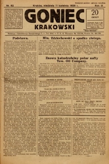 Goniec Krakowski. 1926, nr 82