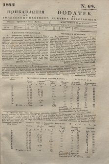 Pribavlenìâ k˝ Vilenskomu Věstniku = Dodatek do Kuryera Wileńskiego. 1844, N. 64 (22 kwietnia)