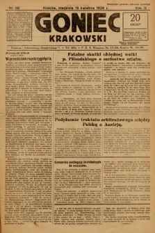 Goniec Krakowski. 1926, nr 88