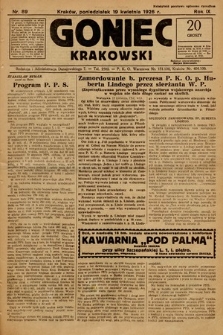 Goniec Krakowski. 1926, nr 89