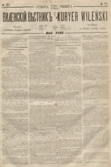 Vilenskìj Věstnik'' = Kuryer Wileński. 1863, N. 28 (16 marca) + wkładka