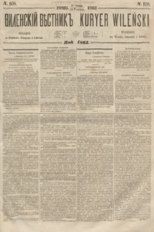 Vilenskìj Věstnik'' = Kuryer Wileński. 1863, N. 108 (24 września)
