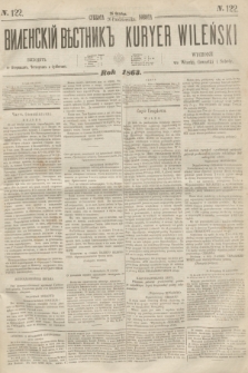 Vilenskìj Věstnik'' = Kuryer Wileński. 1863, N. 122 (26 października)