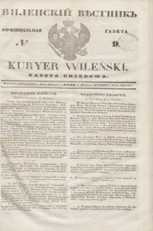 Vilenskìj Věstnik'' : officìal'naâ gazeta = Kuryer Wileński : gazeta urzędowa. 1845, № 9 (30 stycznia)