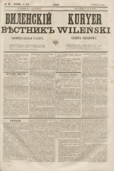 Vilenskìj Věstnik'' : officìal'naâ gazeta = Kuryer Wileński : gazeta urzędowa. 1860, № 38 (13 maja)