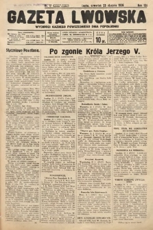 Gazeta Lwowska. 1936, nr 17