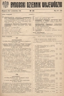 Bydgoski Dziennik Wojewódzki. 1950, nr 20 |PDF|