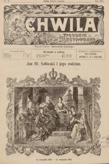 Chwila : tygodnik ilustrowany. 1907, nr 28 |PDF|