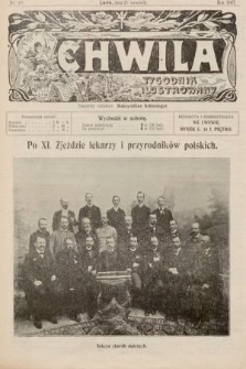 Chwila : tygodnik ilustrowany. 1907, nr 29 |PDF|