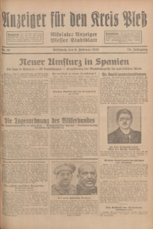 Anzeiger für den Kreis Pleß : Nikolaier Anzeiger : Plesser Stadtblatt. Jg.78, Nr. 16 (6 Februar 1929)