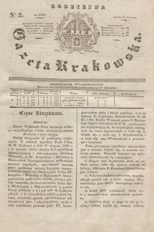 Codzienna Gazeta Krakowska. 1832, nr 2 |PDF|