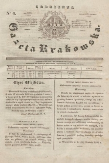 Codzienna Gazeta Krakowska. 1832, nr 4 |PDF|