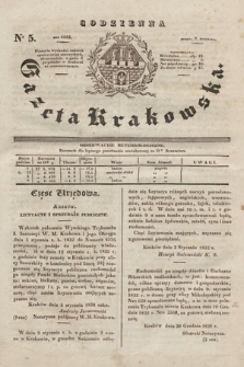 Codzienna Gazeta Krakowska. 1832, nr 5 |PDF|