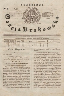 Codzienna Gazeta Krakowska. 1832, nr 6 |PDF|