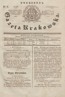 Codzienna Gazeta Krakowska. 1832, nr 7 |PDF|