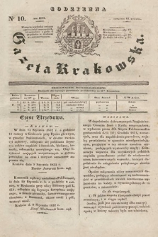Codzienna Gazeta Krakowska. 1832, nr 10 |PDF|