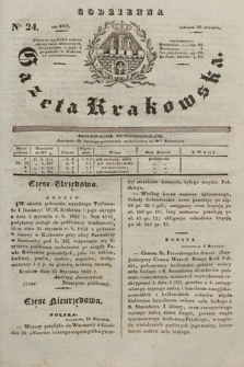 Codzienna Gazeta Krakowska. 1832, nr 24 |PDF|