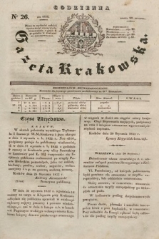 Codzienna Gazeta Krakowska. 1832, nr 26 |PDF|