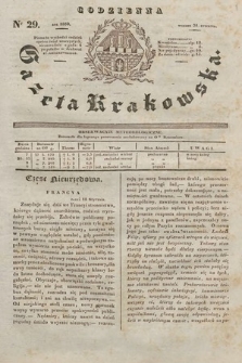 Codzienna Gazeta Krakowska. 1832, nr 29 |PDF|