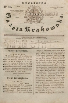 Codzienna Gazeta Krakowska. 1832, nr 48 |PDF|
