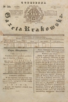 Codzienna Gazeta Krakowska. 1832, nr 50 |PDF|
