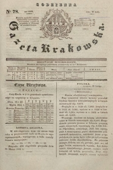 Codzienna Gazeta Krakowska. 1832, nr 78 |PDF|