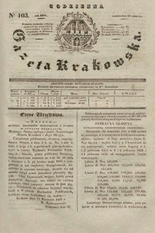 Codzienna Gazeta Krakowska. 1832, nr 103 |PDF|