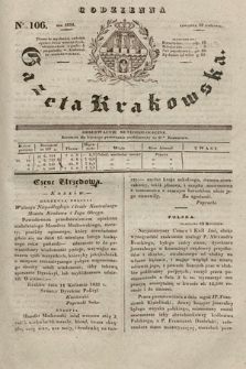 Codzienna Gazeta Krakowska. 1832, nr 106 |PDF|