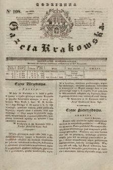 Codzienna Gazeta Krakowska. 1832, nr 108 |PDF|