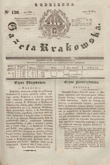 Codzienna Gazeta Krakowska. 1832, nr 126 |PDF|