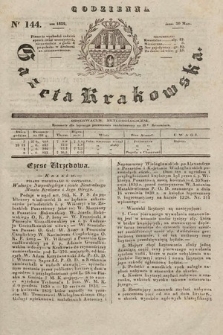 Codzienna Gazeta Krakowska. 1832, nr 144 |PDF|