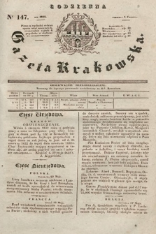 Codzienna Gazeta Krakowska. 1832, nr 147 |PDF|