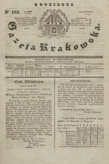 Codzienna Gazeta Krakowska. 1832, nr 162 |PDF|