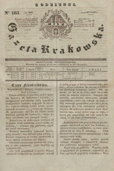 Codzienna Gazeta Krakowska. 1832, nr 163 |PDF|