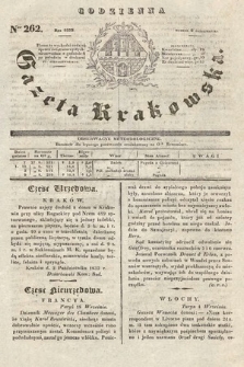 Codzienna Gazeta Krakowska. 1832, nr 262 |PDF|