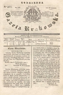 Codzienna Gazeta Krakowska. 1832, nr 277 |PDF|