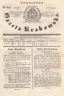 Codzienna Gazeta Krakowska. 1832, nr 311 |PDF|