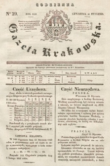 Codzienna Gazeta Krakowska. 1833, nr 29 |PDF|