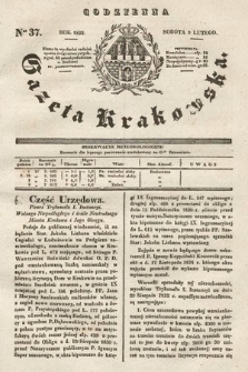 Codzienna Gazeta Krakowska. 1833, nr 37 |PDF|